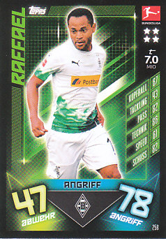 Raffael Borussia Monchengladbach 2019/20 Topps MA Bundesliga #258